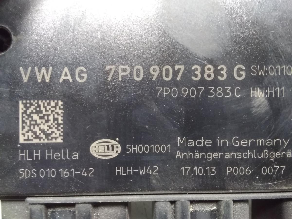 VW Touareg 2 7P original Anhängeranschlußgerät 7P0907383G 7P0907383C Bj.2013