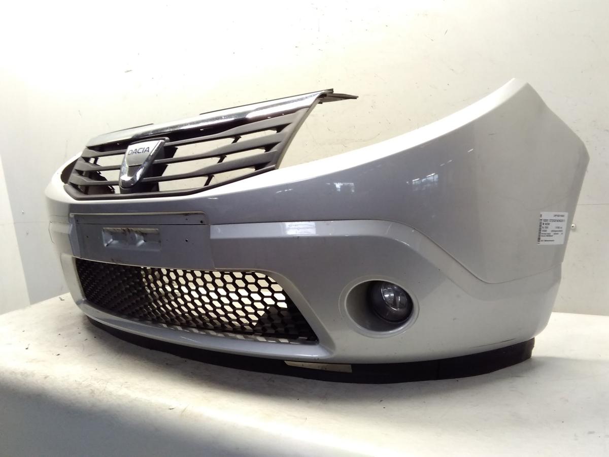 Dacia Sandero SD original Stossf&auml;nger Sto&szlig;stange vorn TED69 platingrau BJ2008