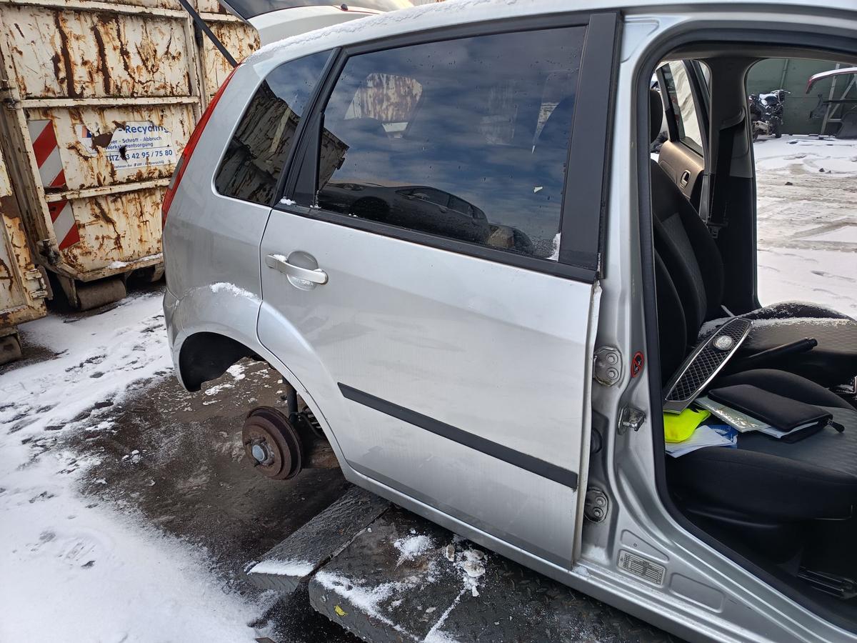 Ford Fiesta VI original T&uuml;r hinten rechts Fond Polarsilber Bj 2005