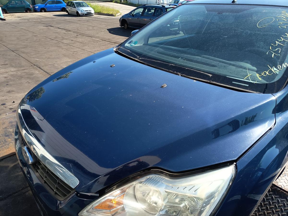 Ford Focus II original Motorhaube Klappe Deckel vorn Front Blazer Blue Bj 2010