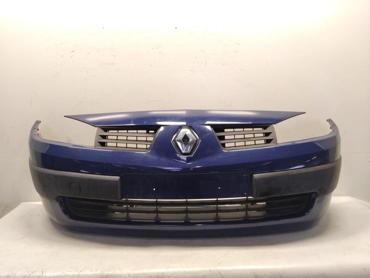 Renault Megane 2 original Stoßstange Stossfänger vorn OV460 BLUE KING BC BJ2005
