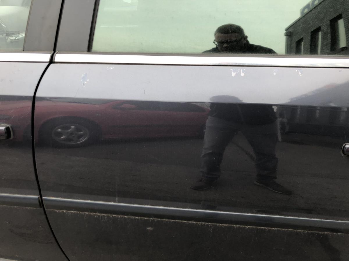 Opel Vectra C T&uuml;r hinten links Fondt&uuml;r Rohbau 4XU Metroblau 2003 bis 2009