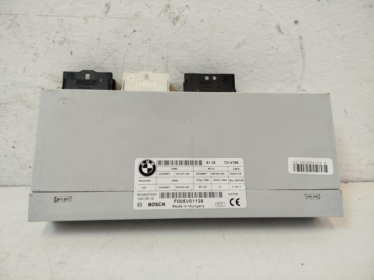 BMW 3er F31 Steuerger&auml;t Modul elektrische Heckklappe OEM Bosch F005V01138