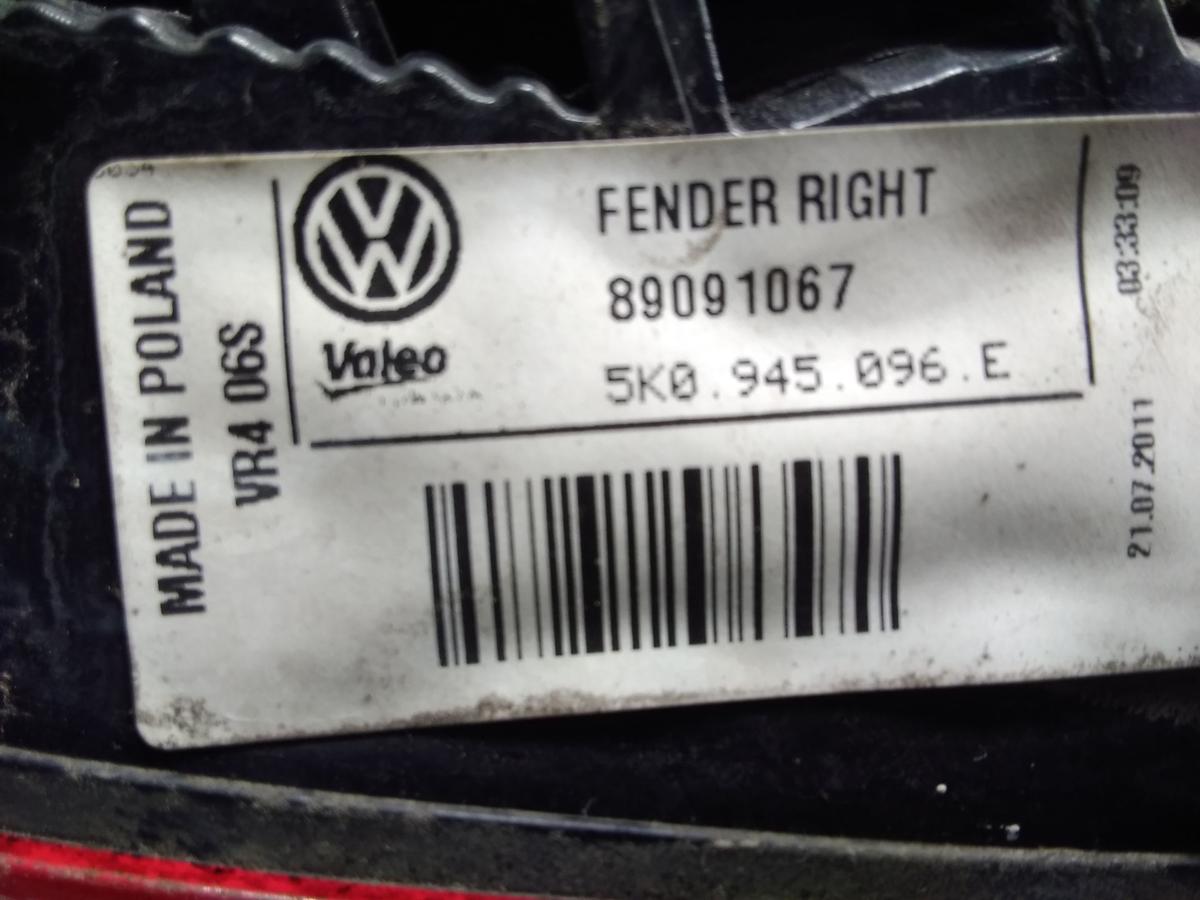 VW Golf 6 original Rückleuchte Schlussleuchte rechts außen Fließheck BJ2011