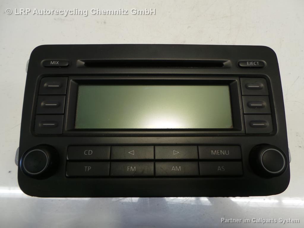 VW Touran 1T BJ 2004 RCD 300 Autoradio Radio 1K0035186L 7643221360