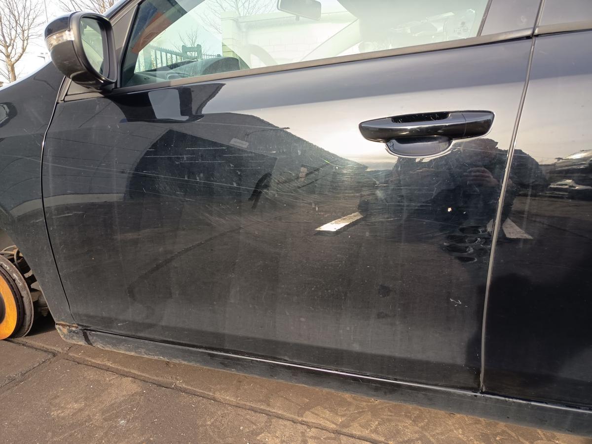 VW Golf VI 6 orig Tür vorn links 5türer L041 Schwarz Bj 2009