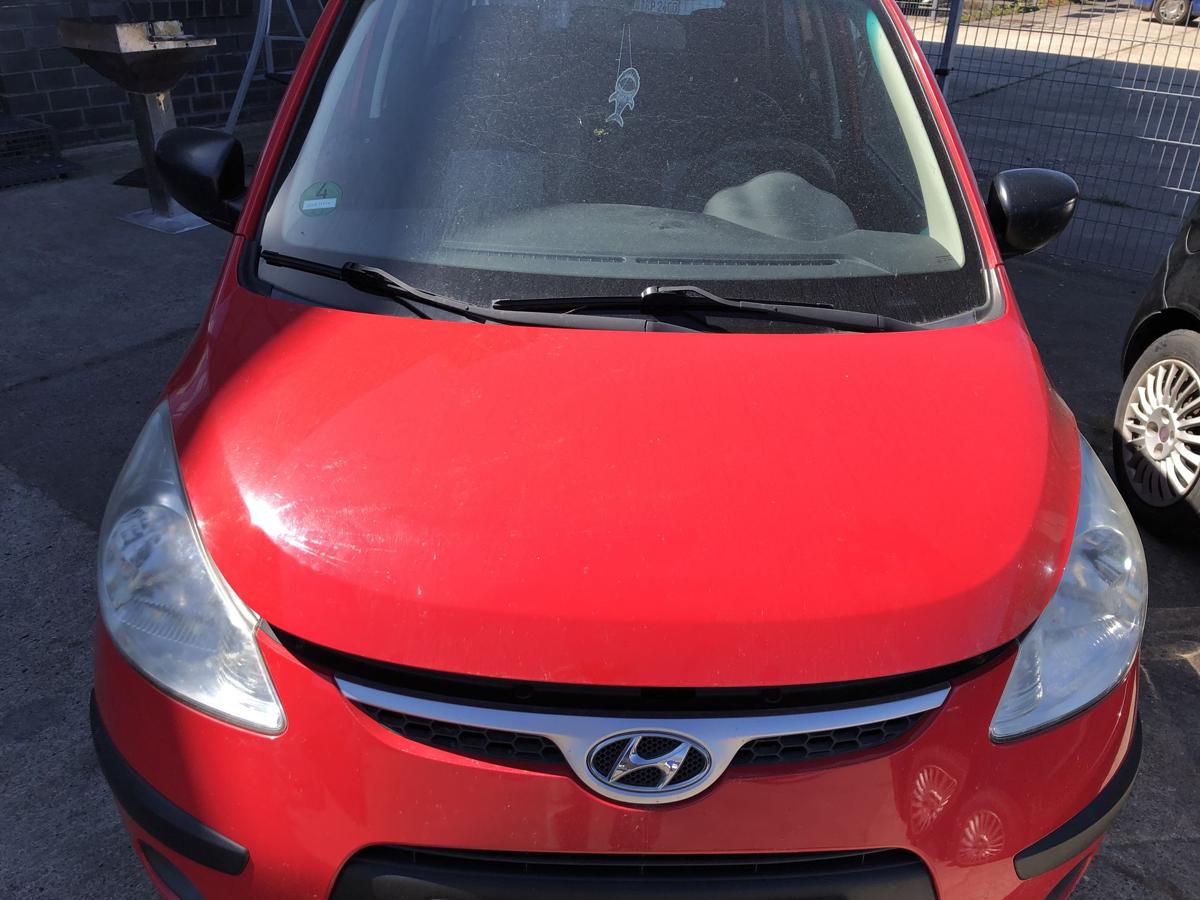 Hyundai i10 PA Motorhaube Haube Klappe Deckel vor H4 Electric Red
