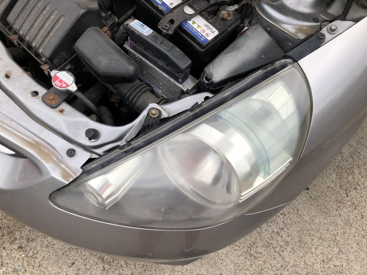 Honda Jazz Typ GD Scheinwerfer links Hauptscheinwerfer Stanley Tr&uuml;bung