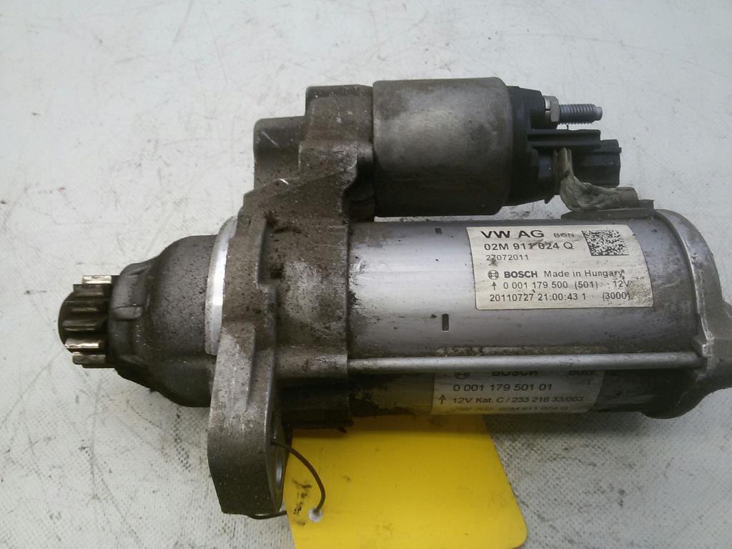 VW UP original Anlasser Starter 02M911024Q 0001179500 BOSCH BJ2013