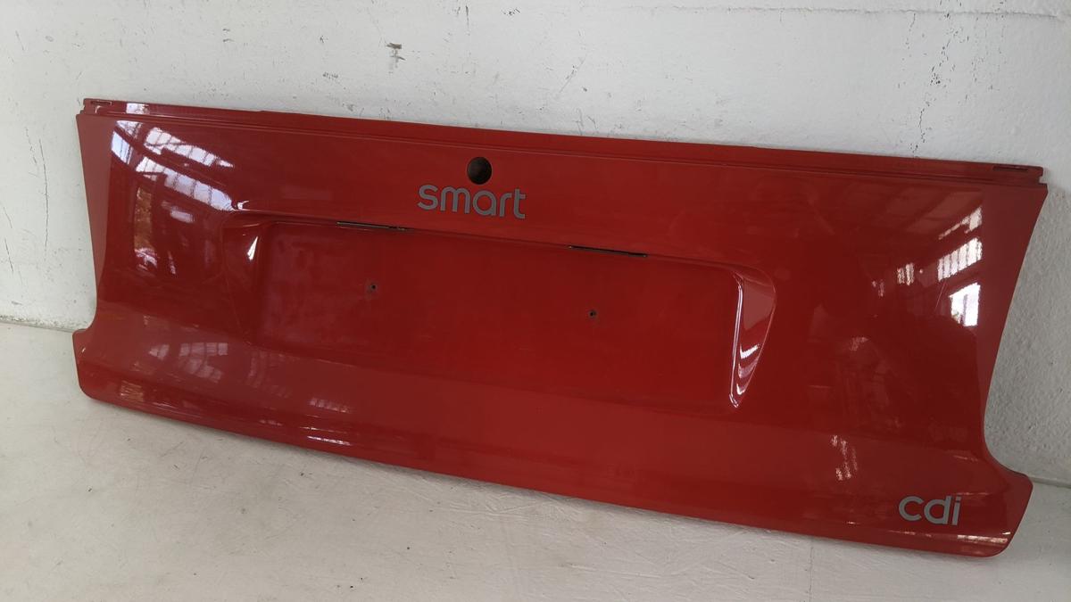 MCC Smart 450 Fortwo Facelift Paneel Heckklappe Heckklappenverkleidung EA8 rot