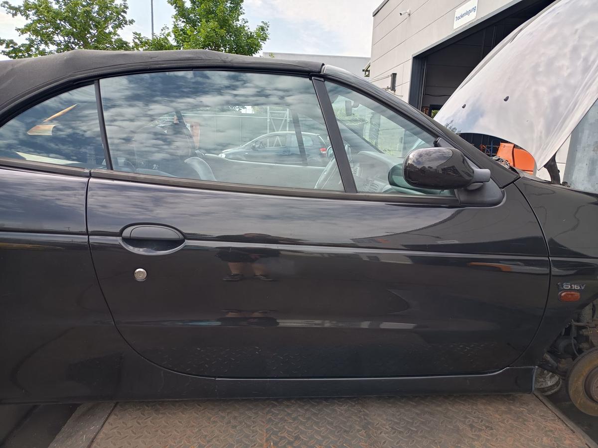 Renault Megane I Cabrio original T&uuml;r rechts MV676 Noire Nacre Baujahr 1999
