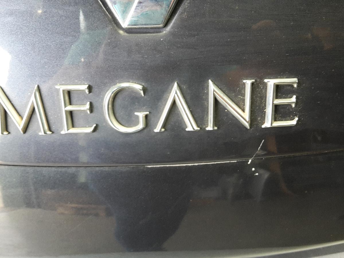 Renault Megane II original Heckklappe mit Scheibe TEB66 Gris Eclipse Bj 2005
