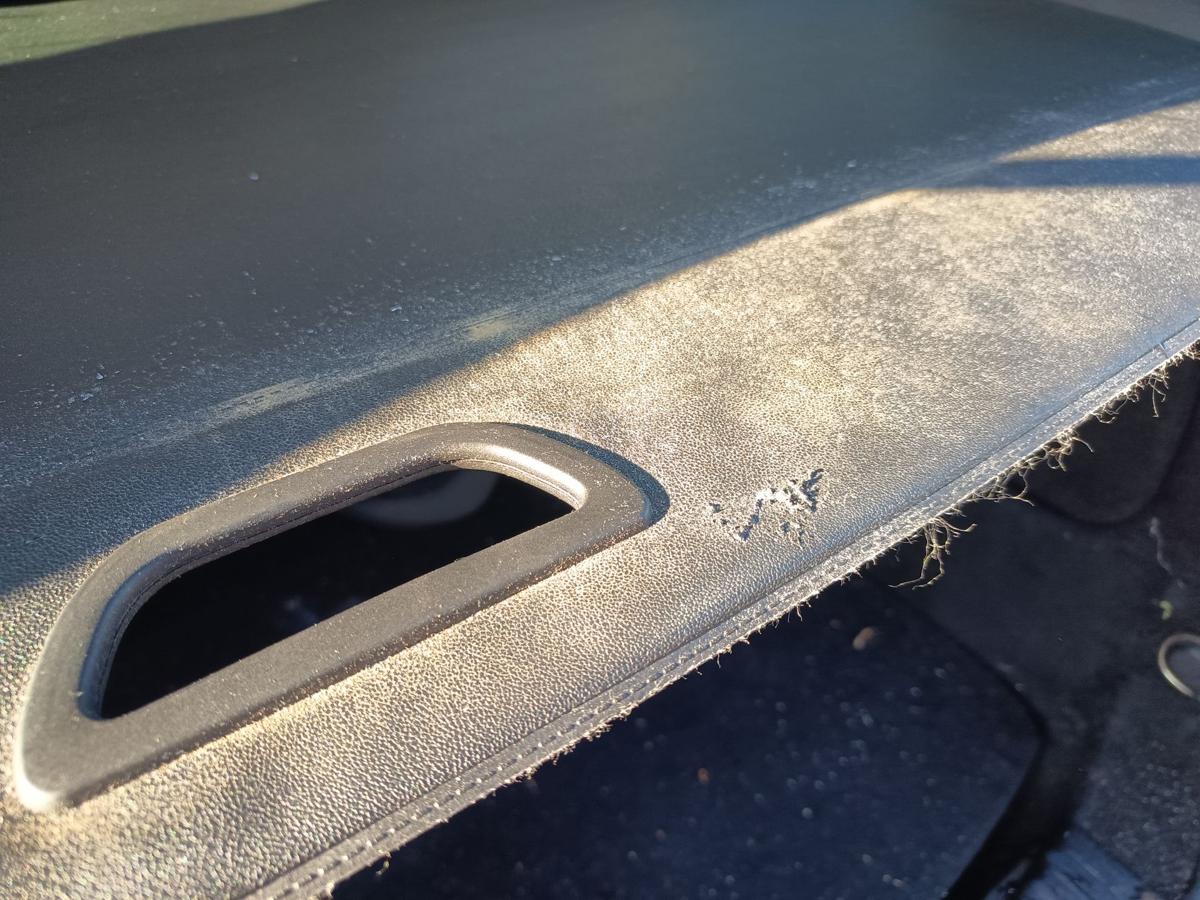 Mercedes W245 Mopf original Laderaumabdeckung Rollo schwarz Bj 2011