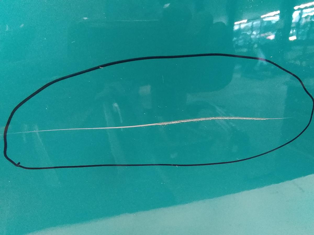 VW ID.3 Bj2020 original Tür hinten rechts Rohbau leicht beschädigt