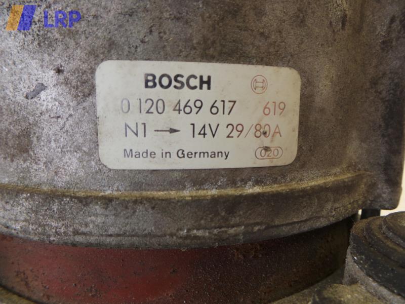 BMW 3er E30 318i Lichtmaschine 80A Generator 0120469617 BOSCH 1.8 75kw BJ1985