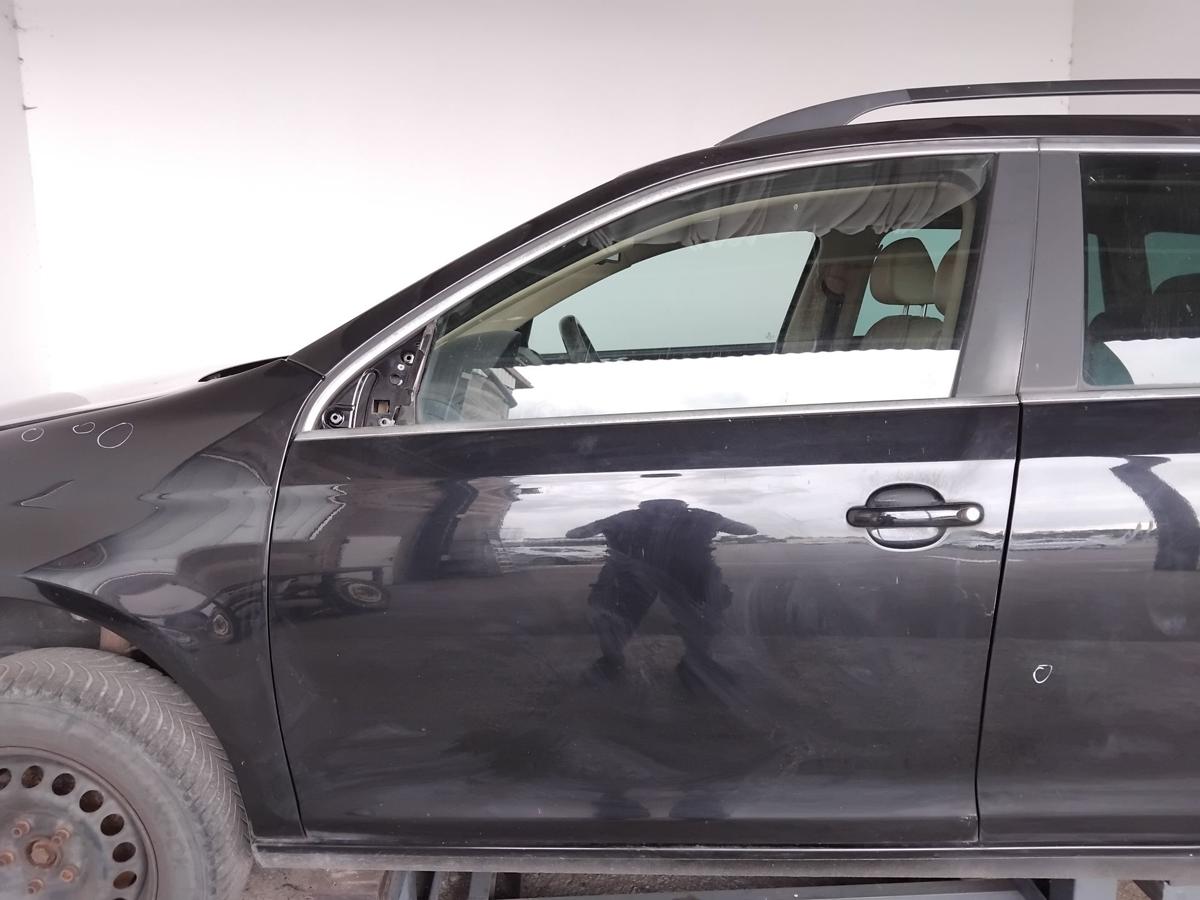 VW Golf 5 Variant T&uuml;r vorn links Fahrert&uuml;r LC9X Deep Black BJ2007