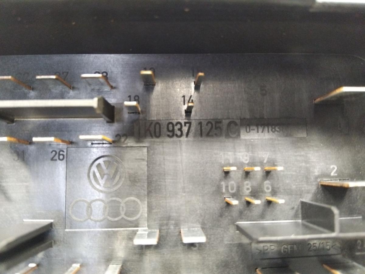 VW Golf 6 1K Sicherungskasten Zentralelektrik 1K0937125C 1.4 59kw CGGA BJ2009