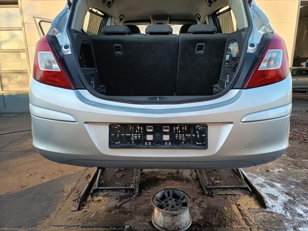 Opel Corsa D original Sto&szlig;stange F&auml;nger hinten/Heck Z157 Starsilber Bj 2007