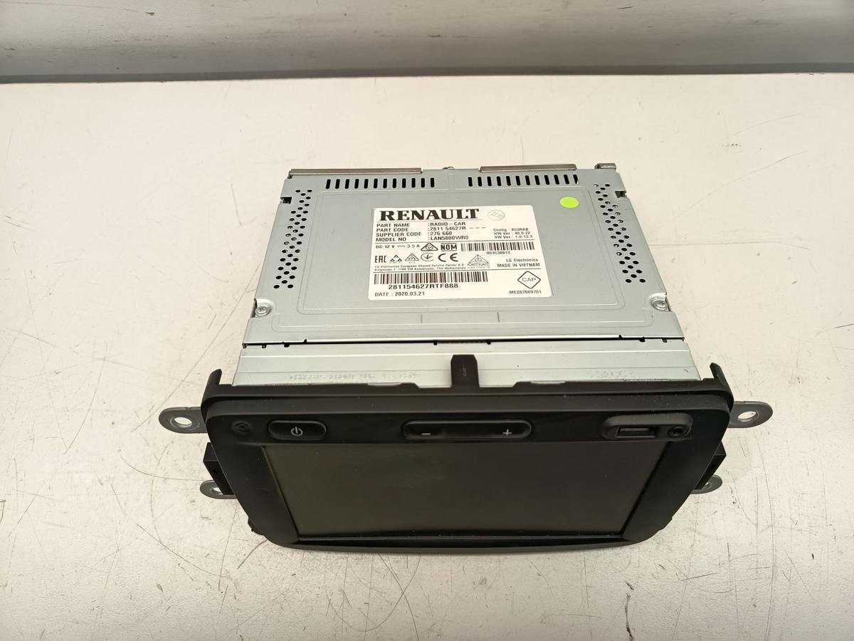 Dacia Sandero II original Navigationssystem Display 281154627R Bj 2020