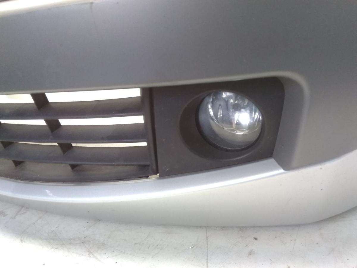 Renault Megane II Facelift orig Sto&szlig;f&auml;nger Sto&szlig;stange vorn silber TED69 BJ2006