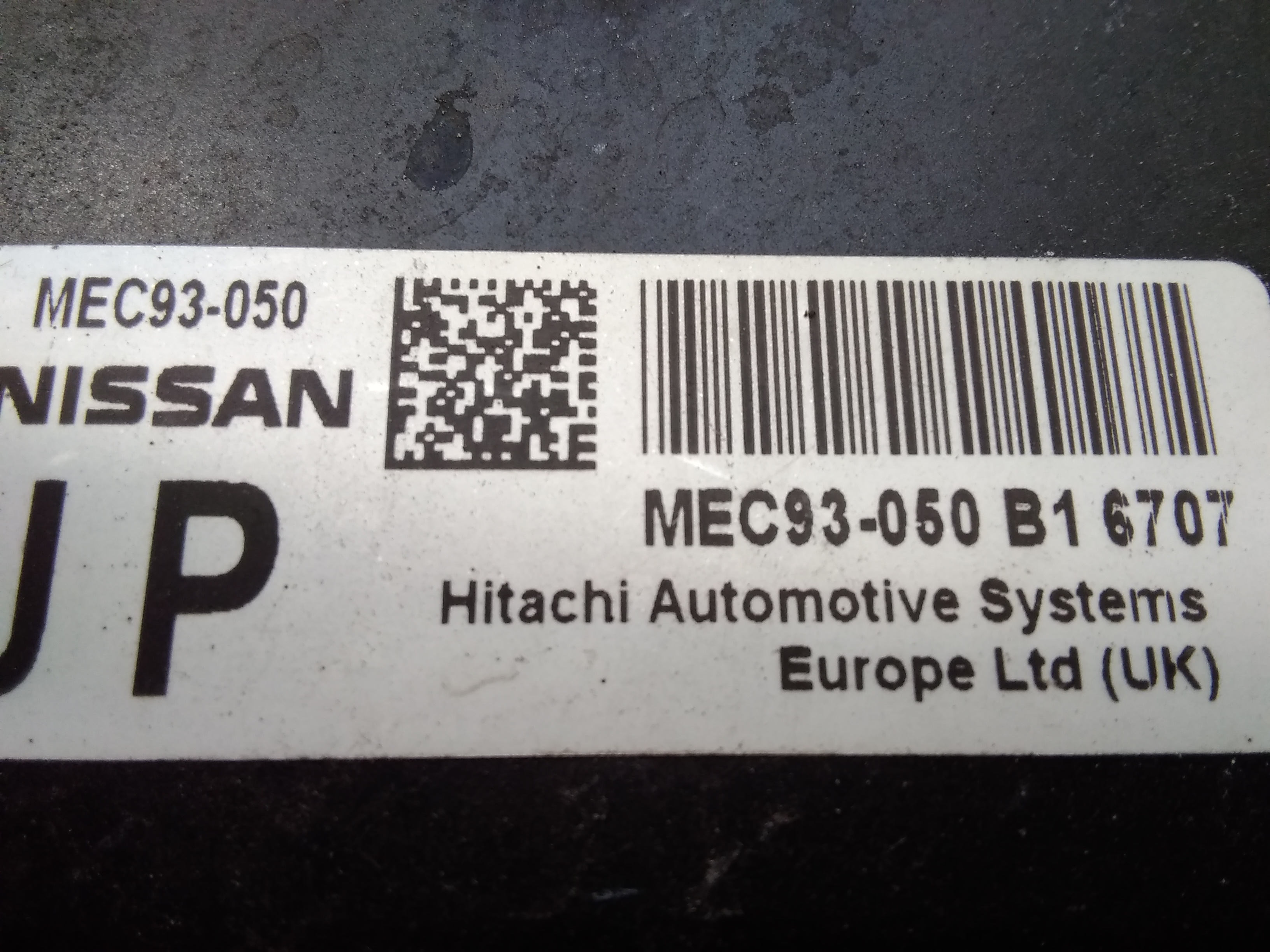 Nissan Note E11 Motorsteuergerät 1.6 81kw HR16