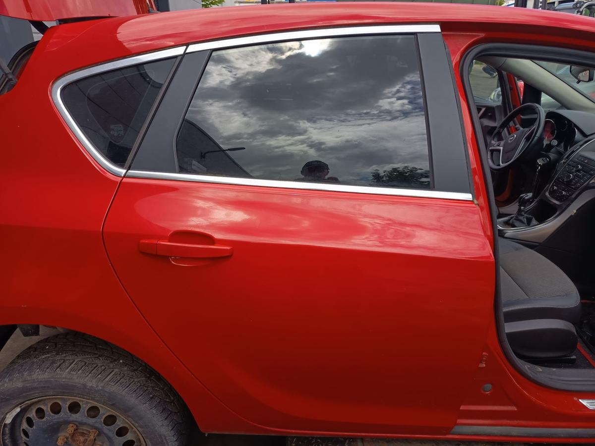 Opel Astra J Limousine T&uuml;r hinten rechts Fond Z50B Power red Bj 2010