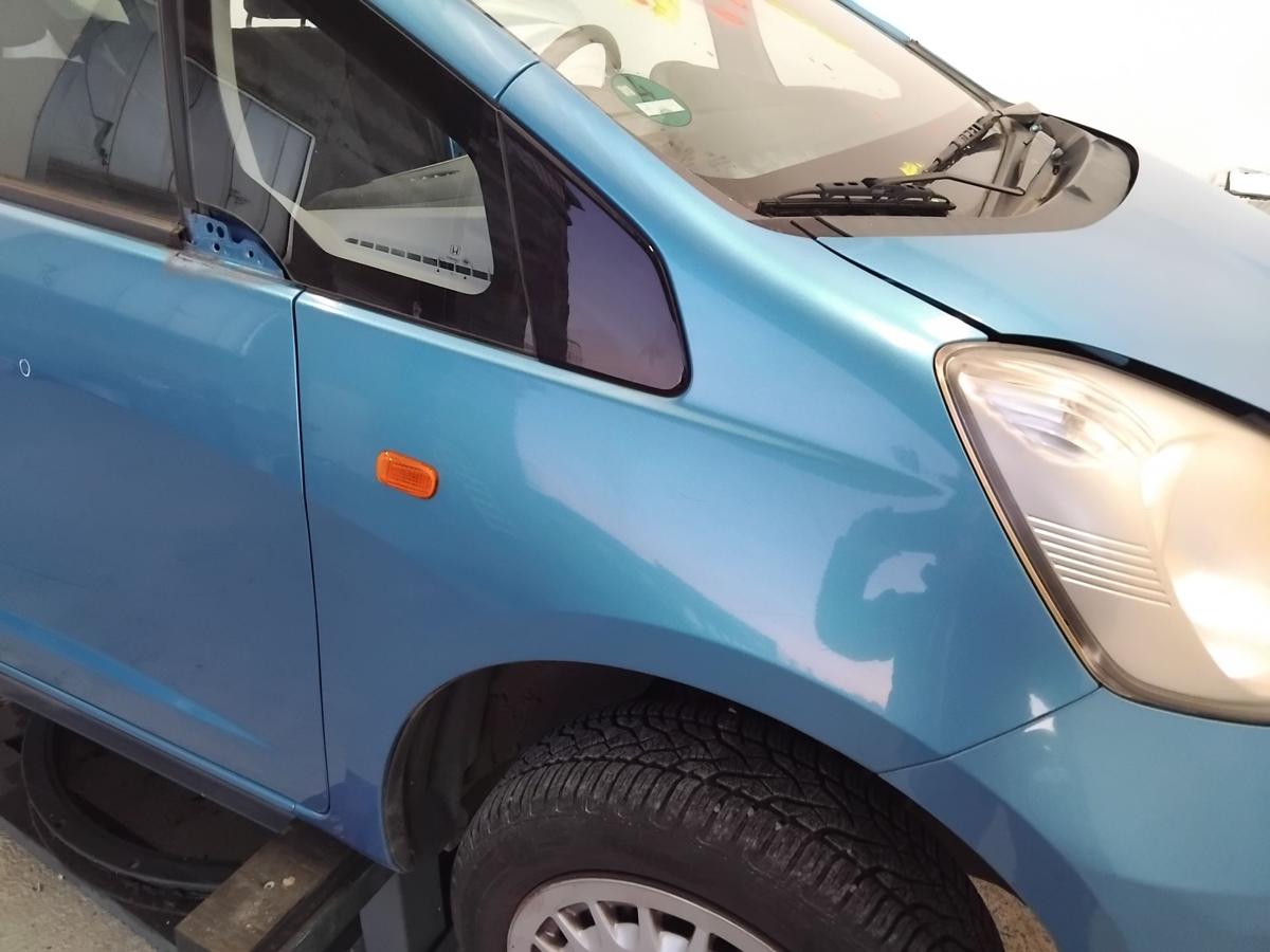 Honda Jazz 2 GG orig.Kotfl&uuml;gel vorn rechts BJ2008 mit Blinker BG53M Cerulean Blue