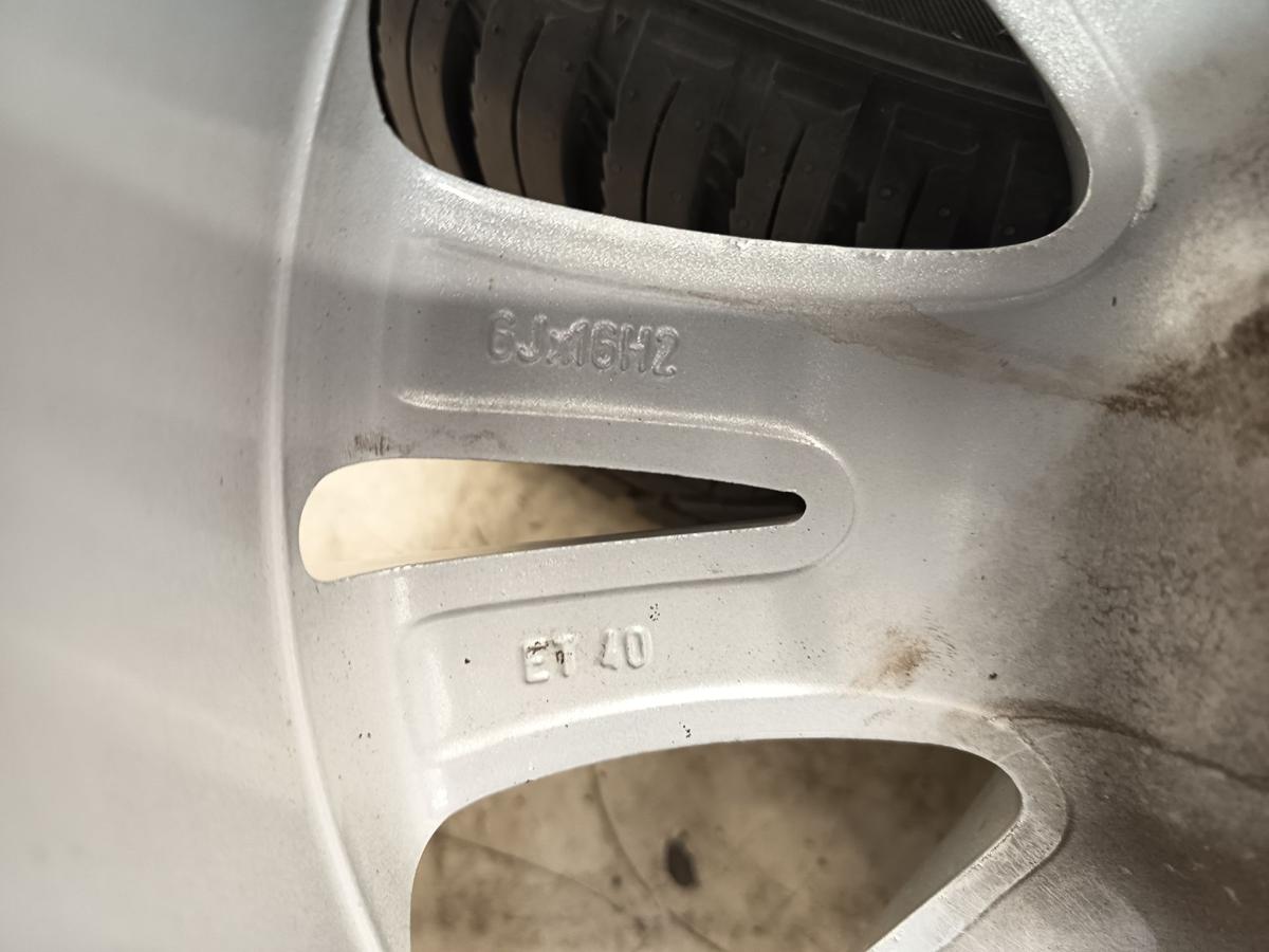 Opel Corsa D original Alufelgen 16Zoll mit Allwetterreifen DOT 3523