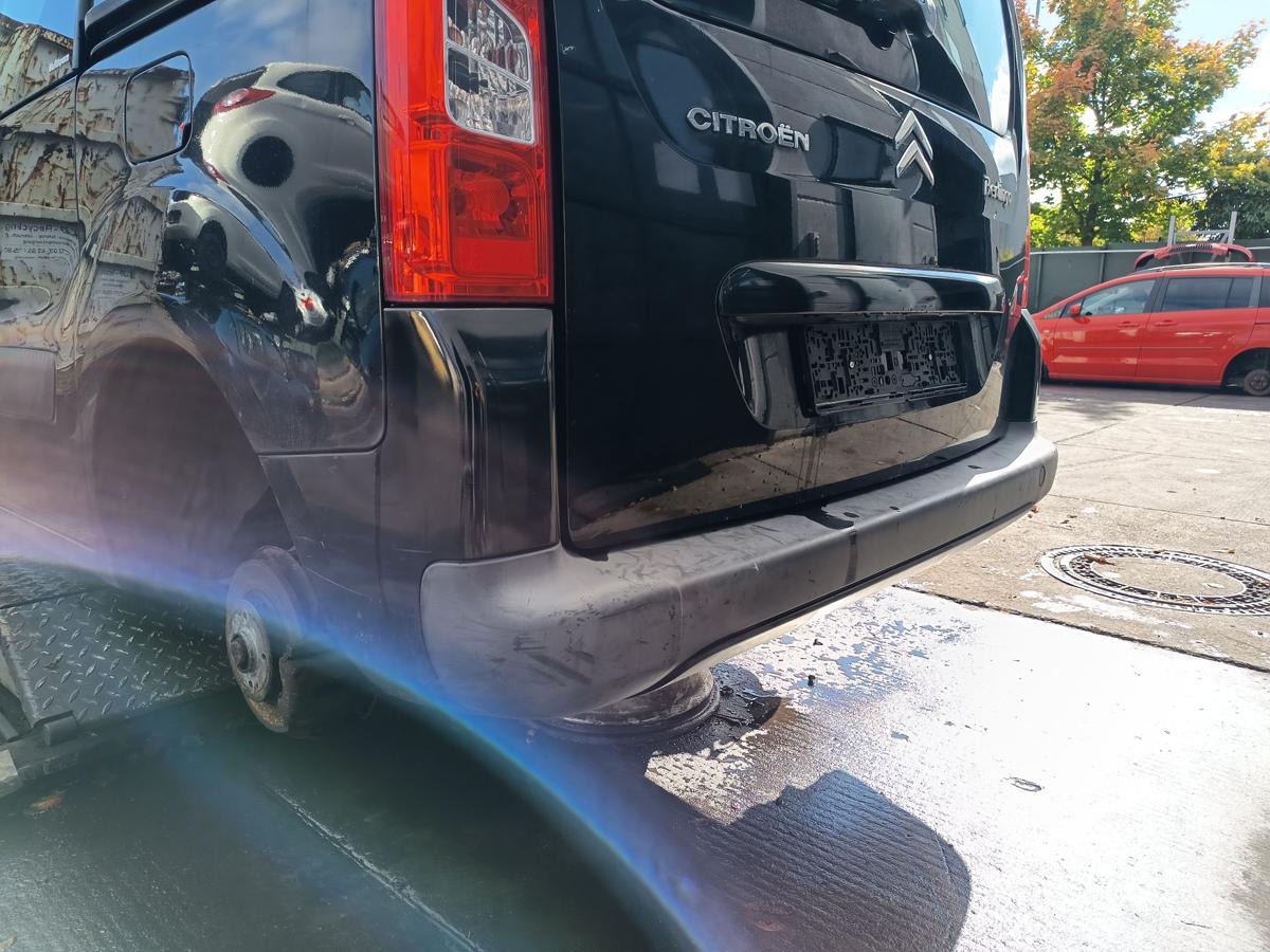 Citroen Berlingo II B9 orig Stoßstange hinten Stoßfänger EXY Schwarz bis Bj 2012 Citroen Berlingo II B9 orig Stoßstange hinten Stoßfänger EXY Schwarz bis Bj 2012