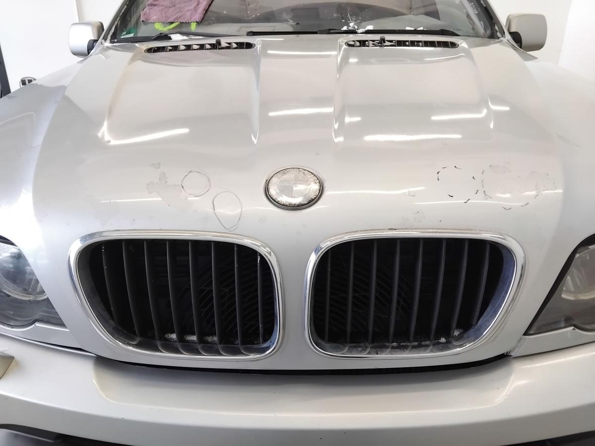 BMW X5 E53 original Motorhaube Deckel vorn titansilbermetallic 354/7 BJ2000