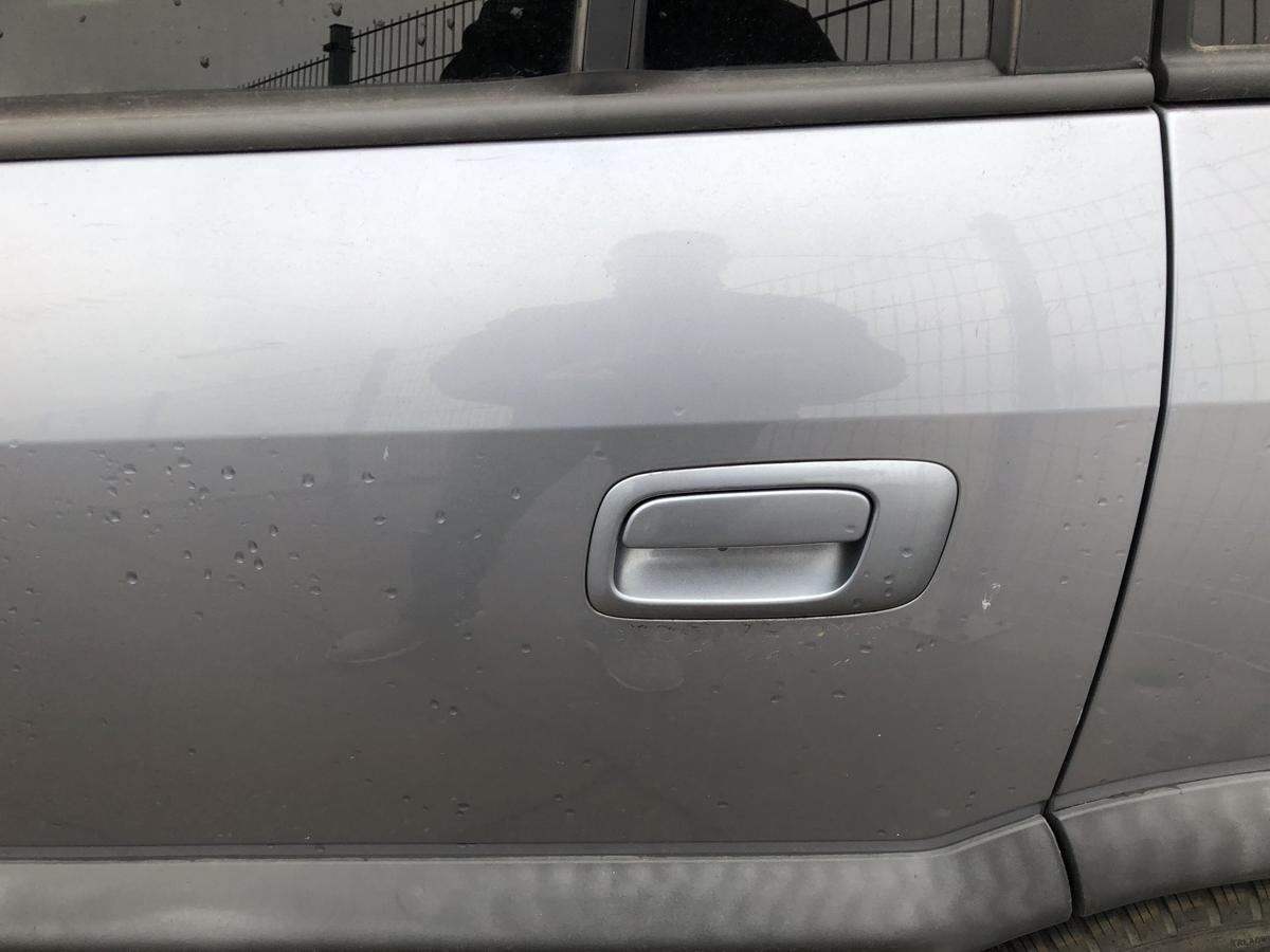 Opel Zafira A T&uuml;r hinten links Fondt&uuml;r 4AU Lichtsilber Autot&uuml;r Rohbau