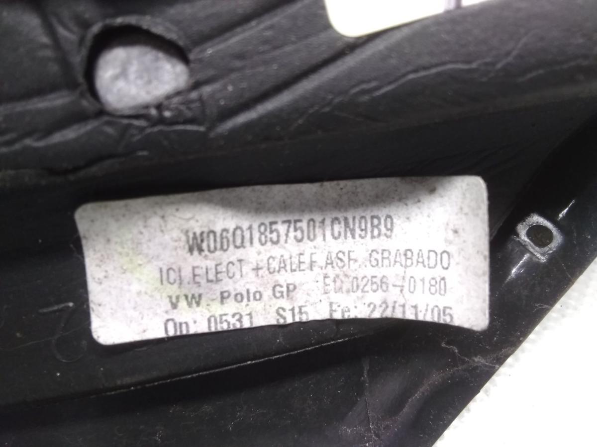 VW Polo 9N3 original Außenspiegel links elektrisch und beheizt BJ2005