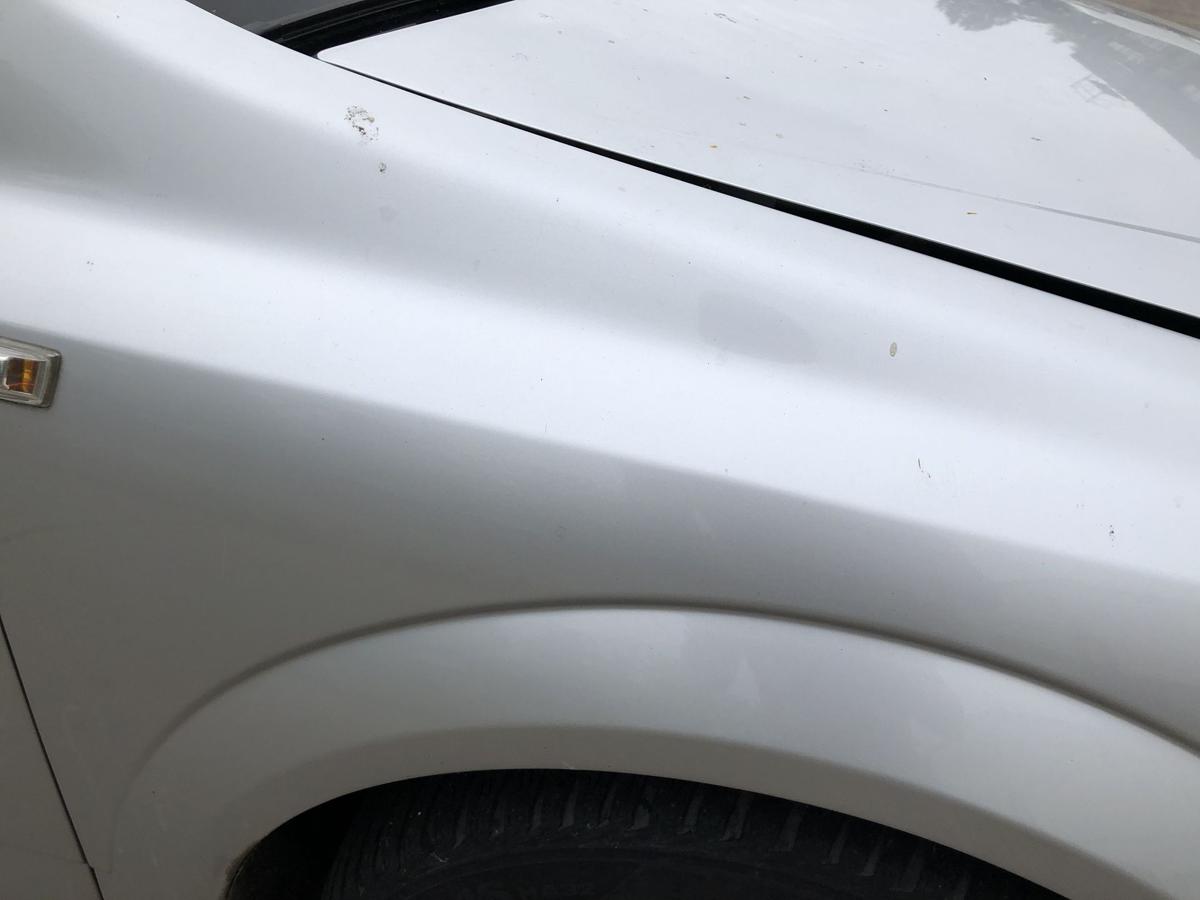 Opel Astra H Caravan Kotfl&uuml;gel vorn rechts Beifahrer Seitenwand 2AU Starsilber