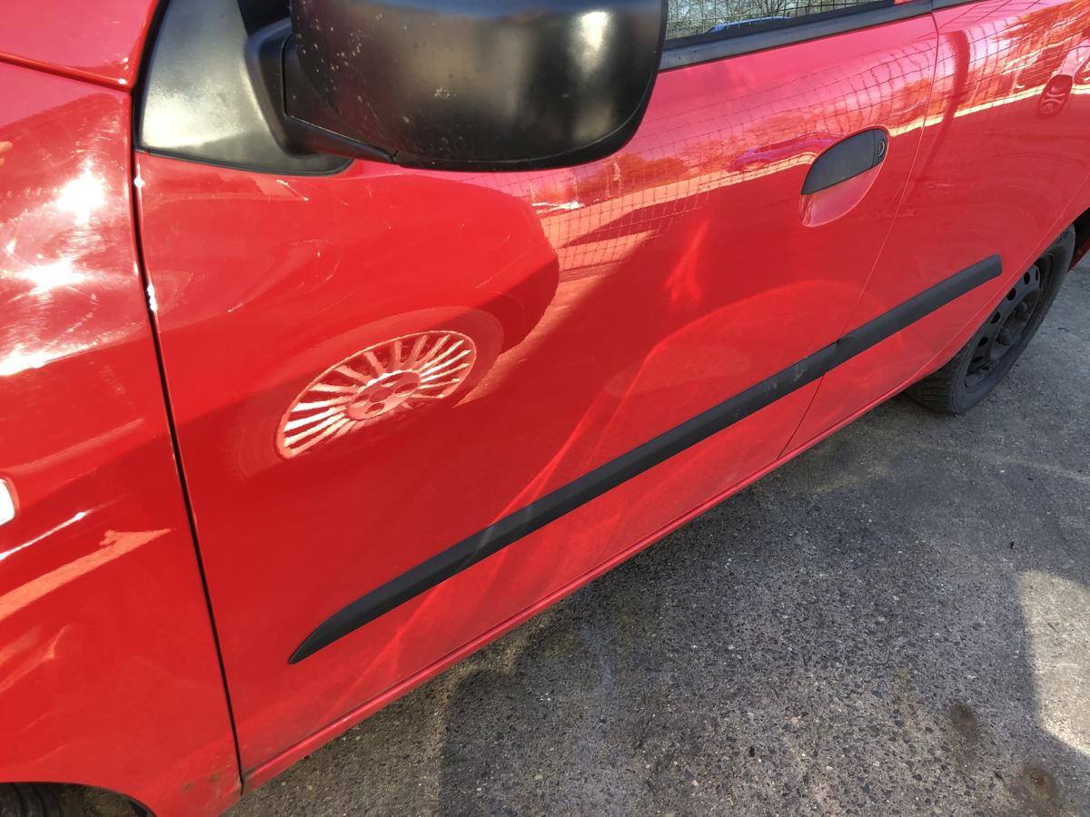 Hyundai i10 PA T&uuml;r vorn links Fahrert&uuml;r im Rohbau H4 Electric Red