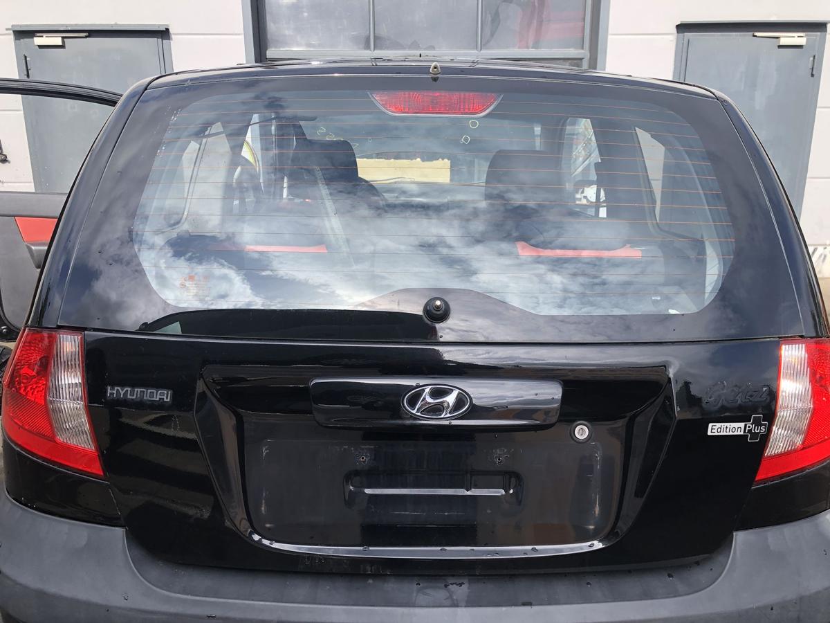Hyundai Getz original Heckklappe mit Scheibe EB Obsidianschwarz Bj 2008