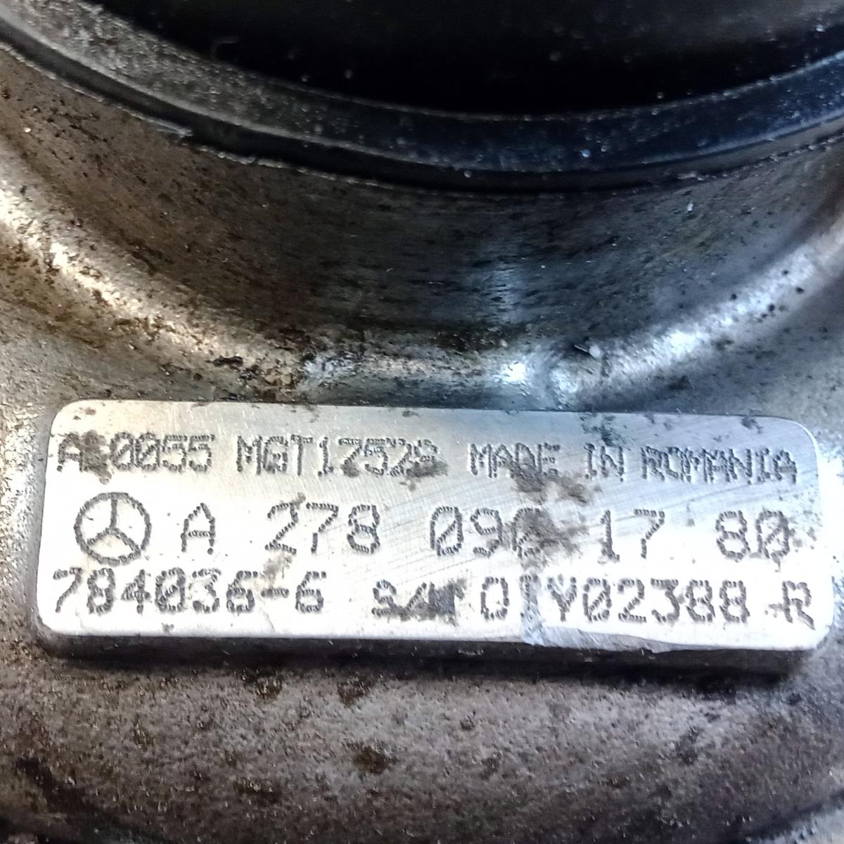 Mercedes E 500 4-Matic 212 original Turbolader links Teilespender Bj.2011