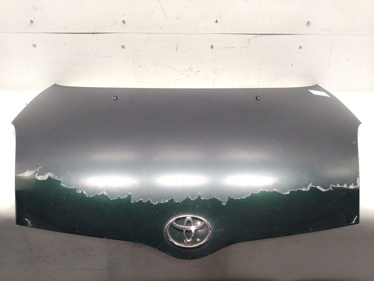 Toyota Yaris Verso original Motorhaube Deckel vorn 6R4 Dark Green BJ2000