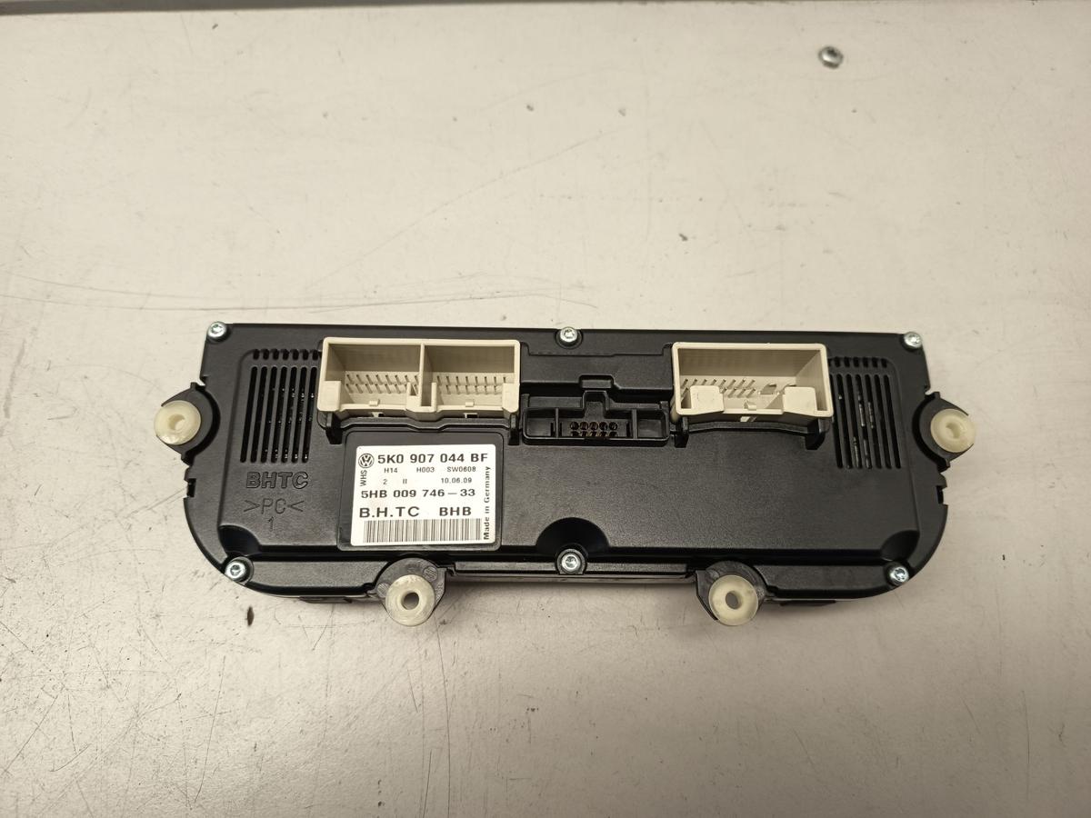 VW Golf VI 5K Bj 2009 original Heizungsbetätigung Klimabedienteil 5K0907044BF