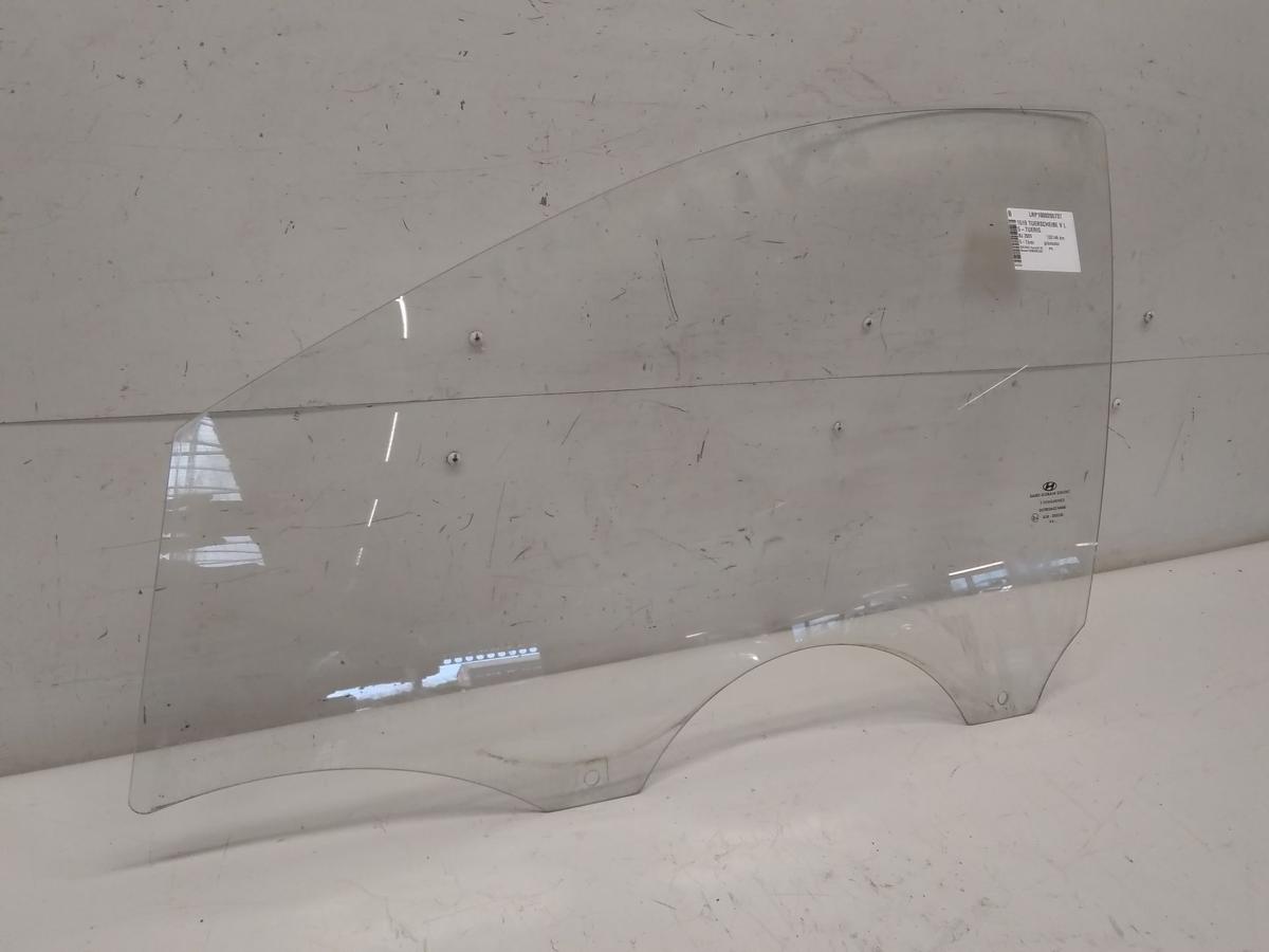 Hyundai i20 PB T&uuml;rscheibe vorn links 5-T&uuml;rer Klarglas Bj.2009