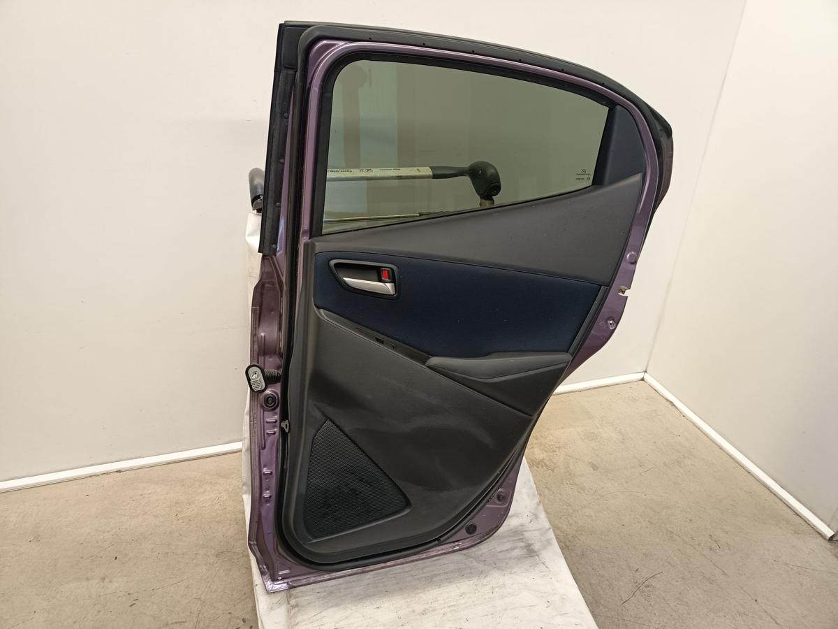 Mazda 2 III DJ orig Tür hinten rechts 44R Smoky Rose Bj 2015