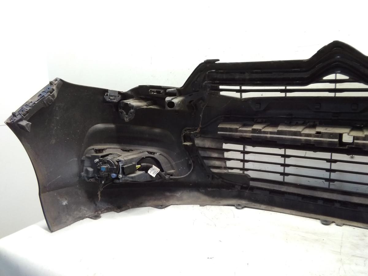 Citroen C4 2 original Stoßstange Stossfänger vorn dunkelblau KGN BJ2010