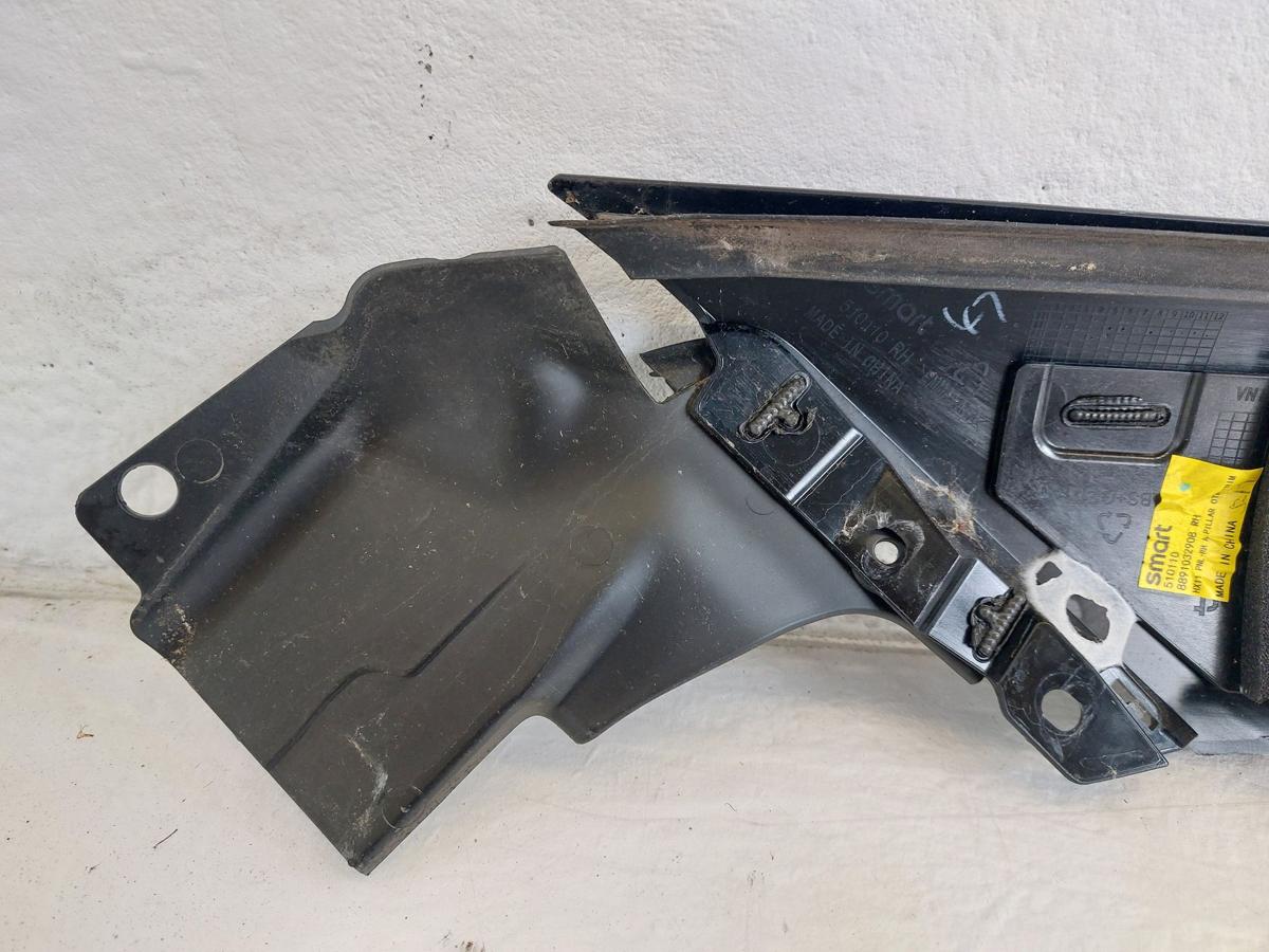 Smart #1 HX11 Pulse Verkleidung Blende A Säule außen rechts OEM Smart #1 HX11 Pulse Verkleidung Blende A Säule außen rechts OEM