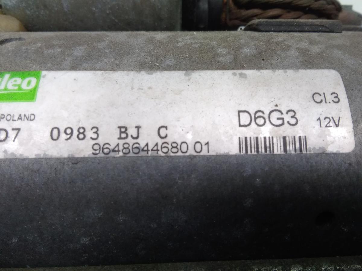 Citroen C4 original Anlasser Starter 1.6 80kw NFU BJ2007 964864680 Valeo