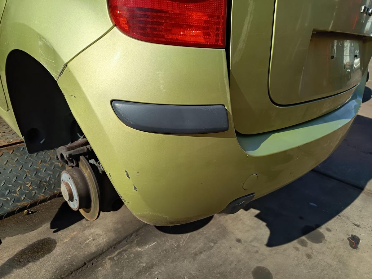 Renault Modus original Sto&szlig;stange hinten TED99 Gr&uuml;n vor Facelift Bj 2005