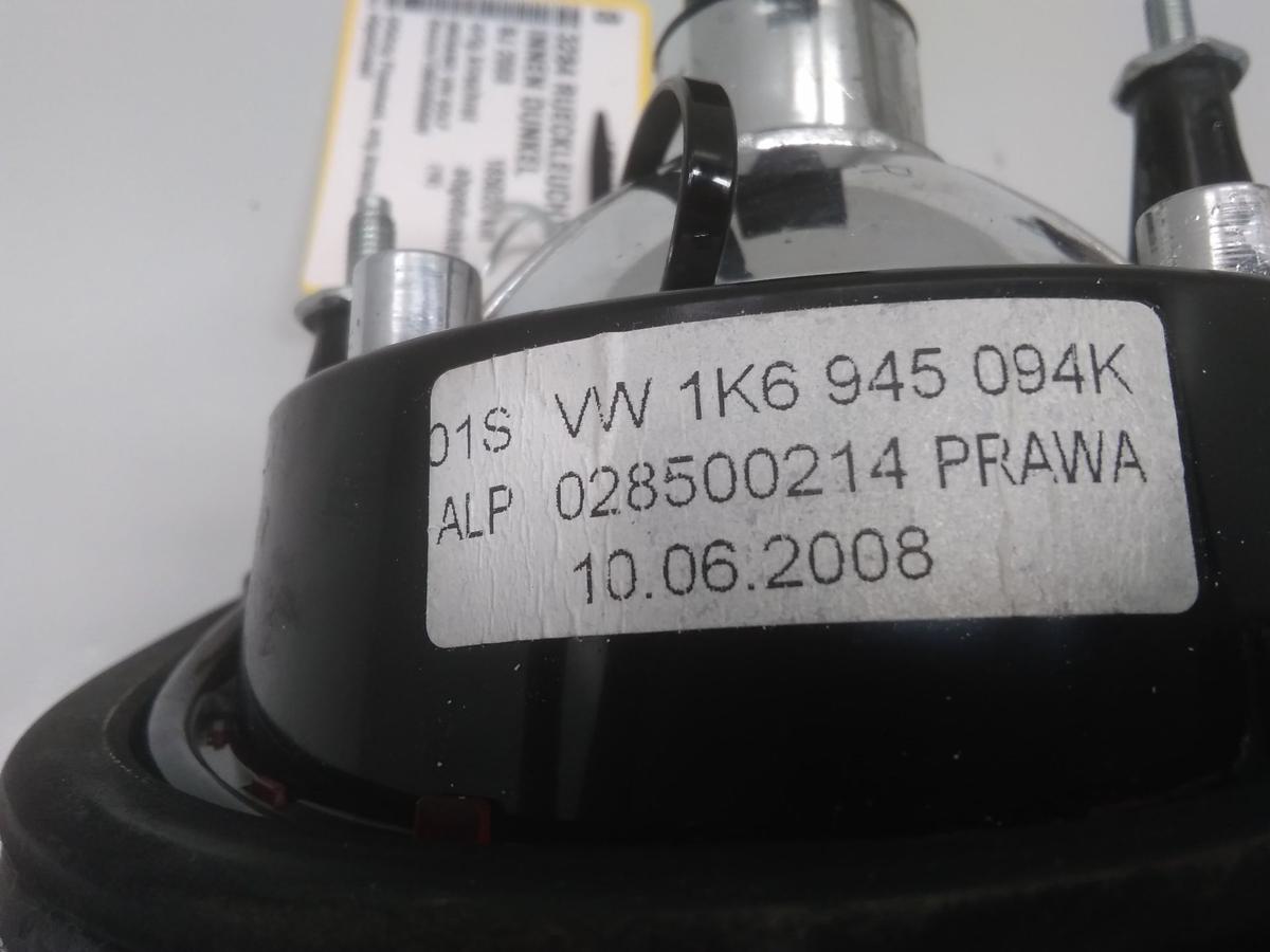 VW Golf 5 1K orig.Rückleuchte Heckleuchte innen rechts Fließheck BJ2008 dunkel