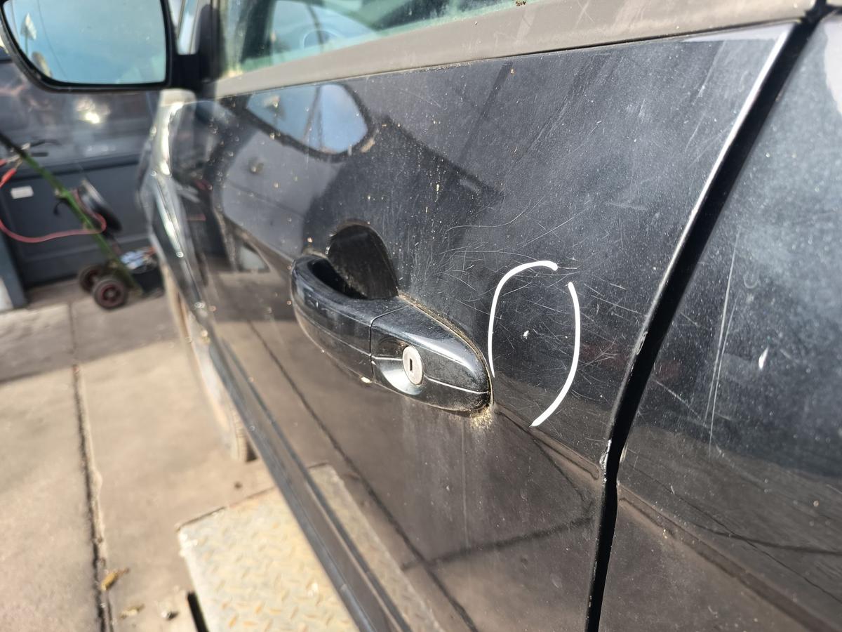 Ford S-Max Mk1 original T&uuml;r vorn links Fahrer Pantherschwarz Bj 2006