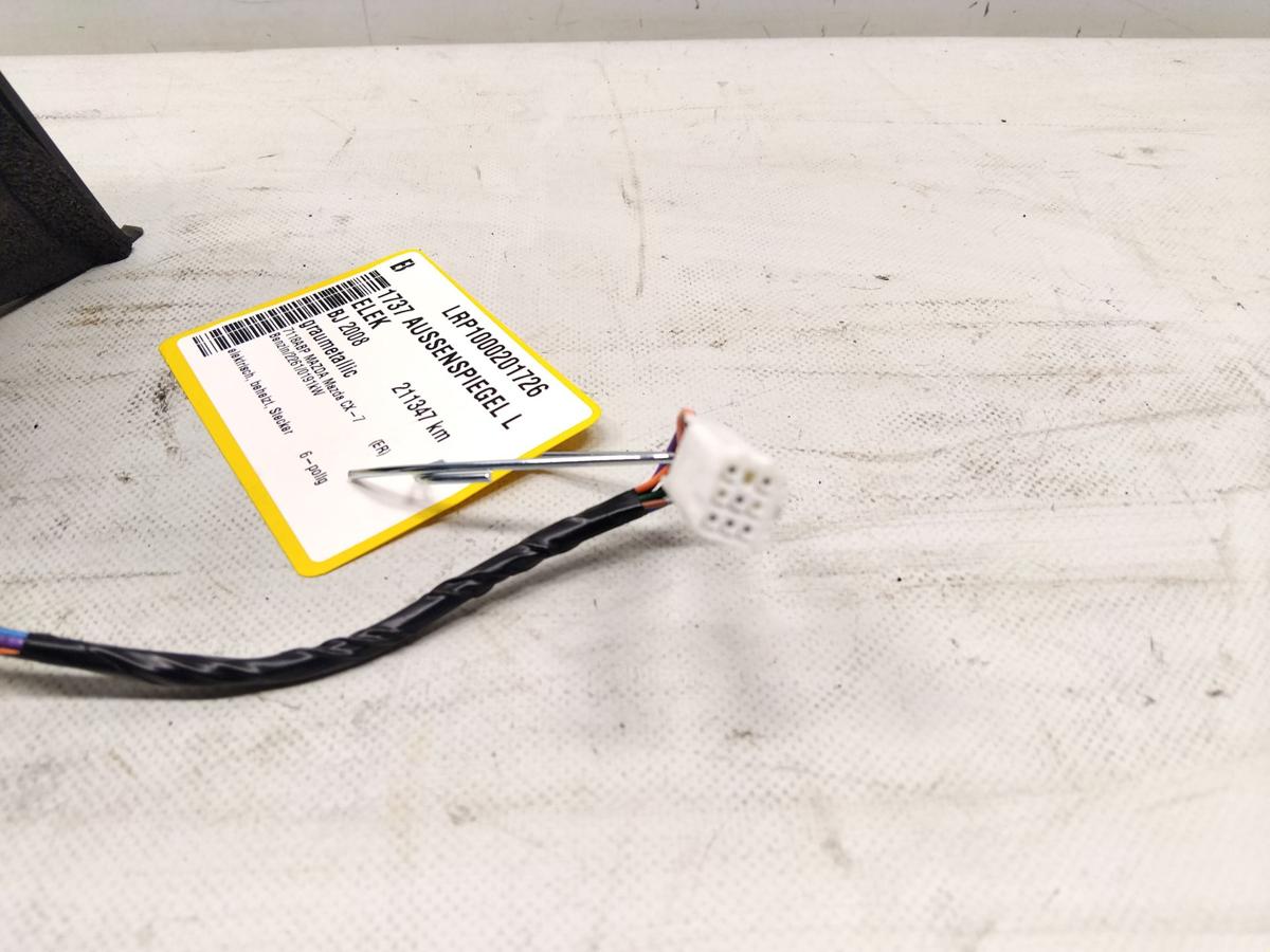 Mazda CX-7 ER original Au&szlig;enspiegel links elektrisch&beheizt 6polig BJ2008