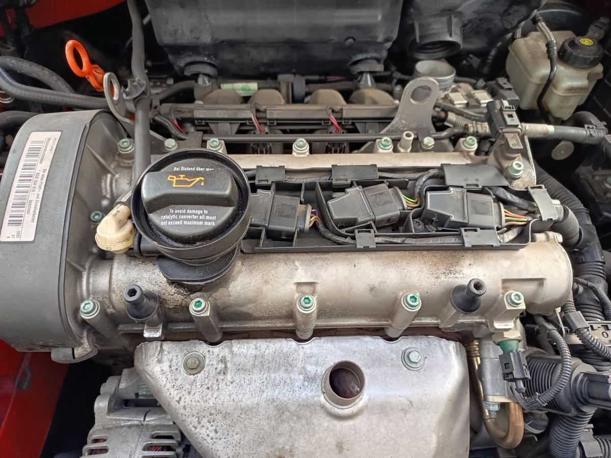 VW Golf V 5 geprüfter Motor BCA 1,4L 55KW Benzin 128.315KM Bj 2004