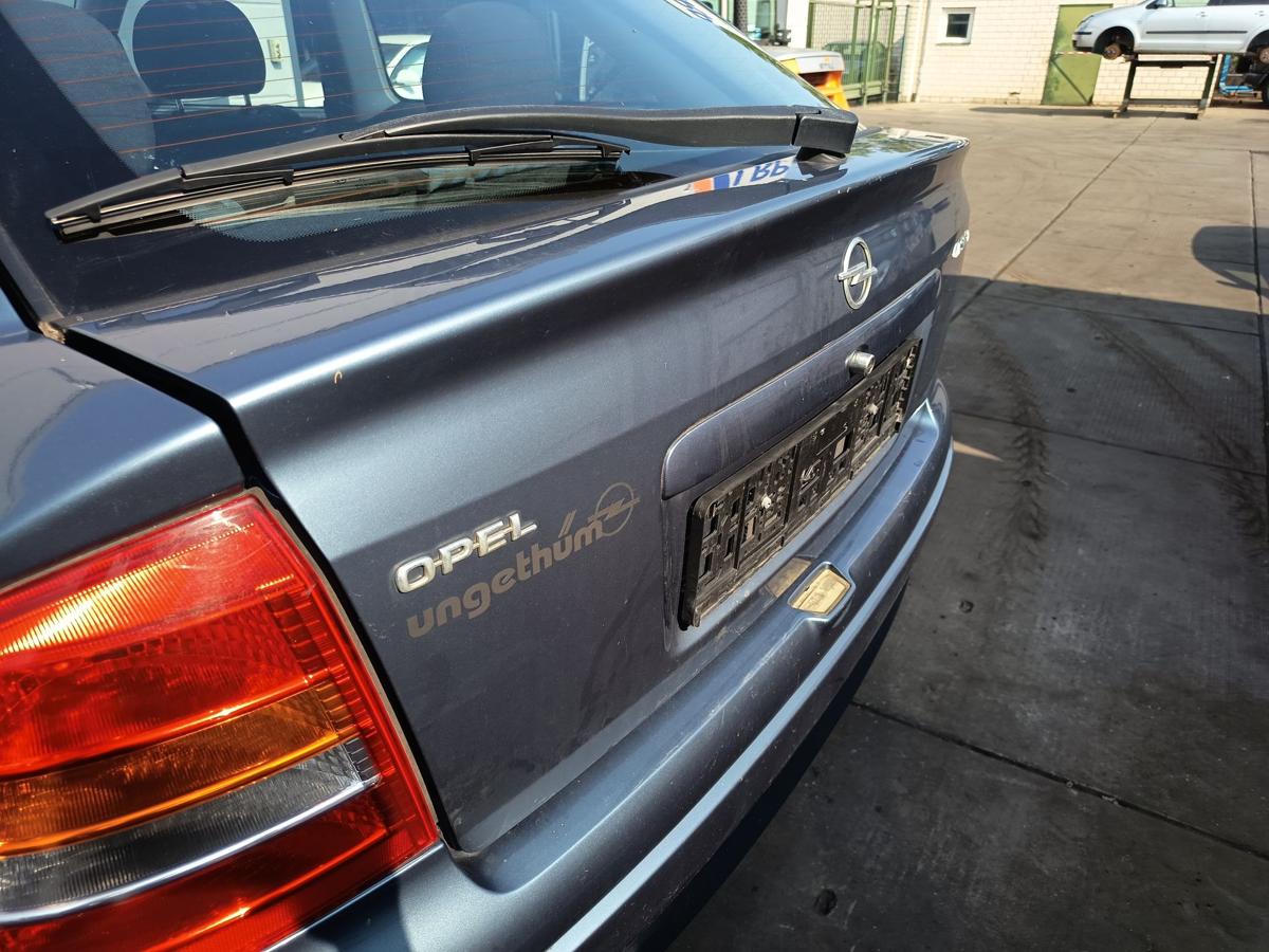 Opel Astra G CC original Heckklappe mit Scheibe Z293 Premiumblau Bj 1999