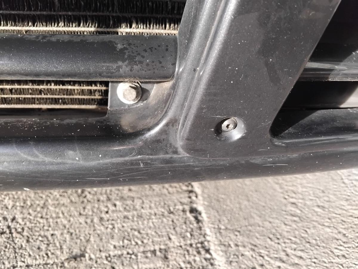 Opel Vivaro A original Stossfänger Stoßstange vorn BJ2003 L298 mitternachtschwarzmetallic